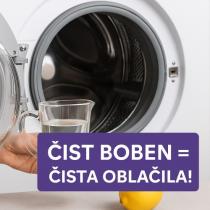 Čiščenje pralnega stroja